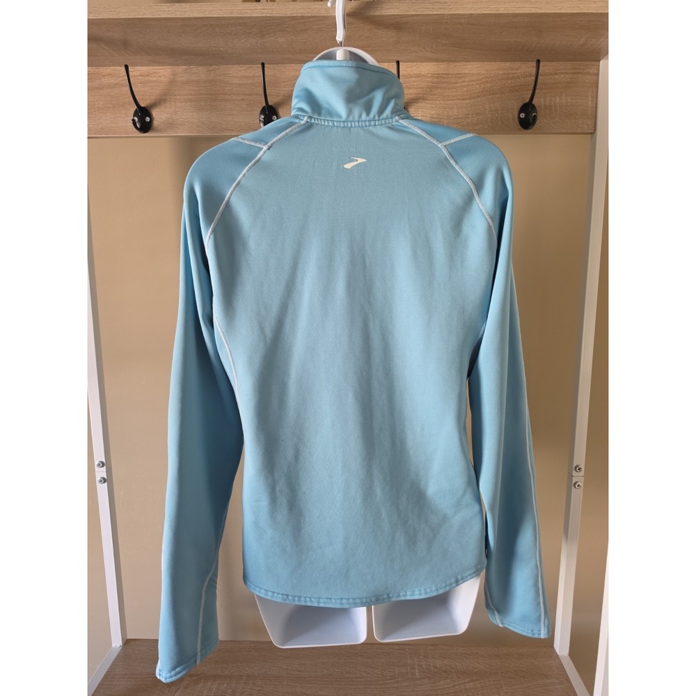 Brooks Women's 1/4 Zip Pullover Jacket – Blue Haze - M - Picture 3 of 14